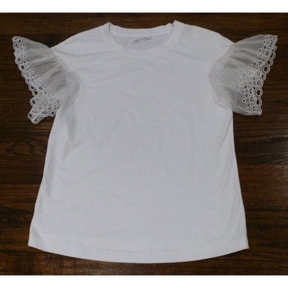 Alberta Ferretti White Shirt Women's Size 6 READ - Picture 1 of 3